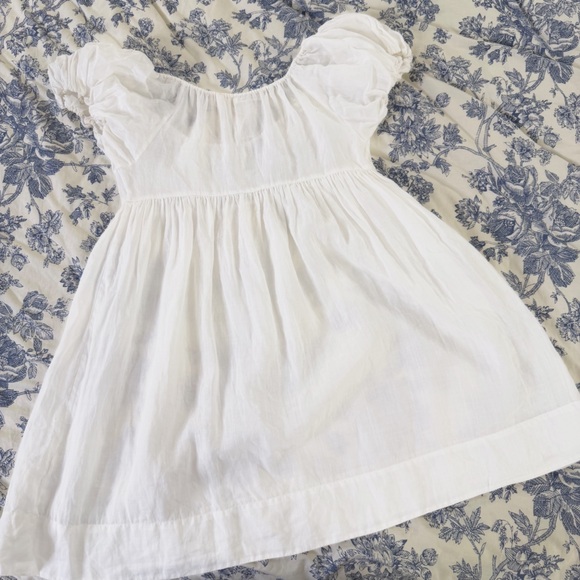 Doen Dress Womens XS Sarria White Puff Sleeve - Picture 9 of 10